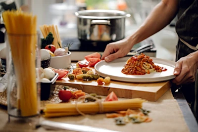 pixabay image illustrant la préparation d'un repas
